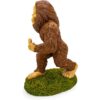 Bigfoot Statue de pelouse doigt d'honneur