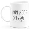 Tasse doigt d'honneur anniversaire